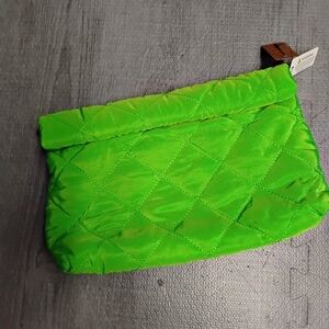 Vibrant Green Quilted Women's Bag